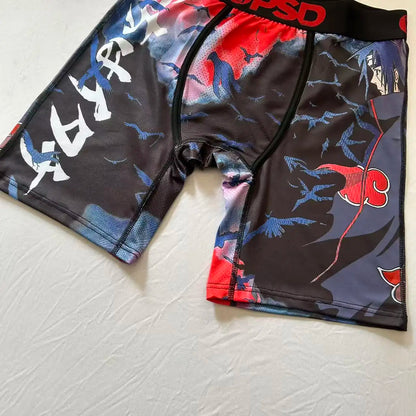 Men's Underwear Boxing Athlete Fashion Sporty Briefs Comfortable Breathable Men's Boxer Shorts