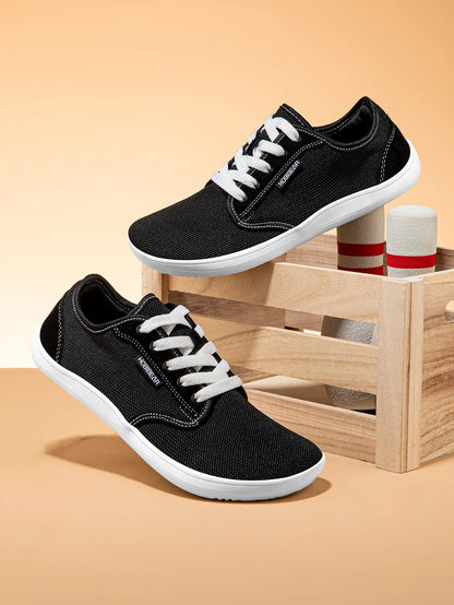 HOBIBEAR Minimalist Barefoot Shoes Unisex Wide Toe Zero Drop Walking Sneakers Mesh Lightweight Breathable Shoes