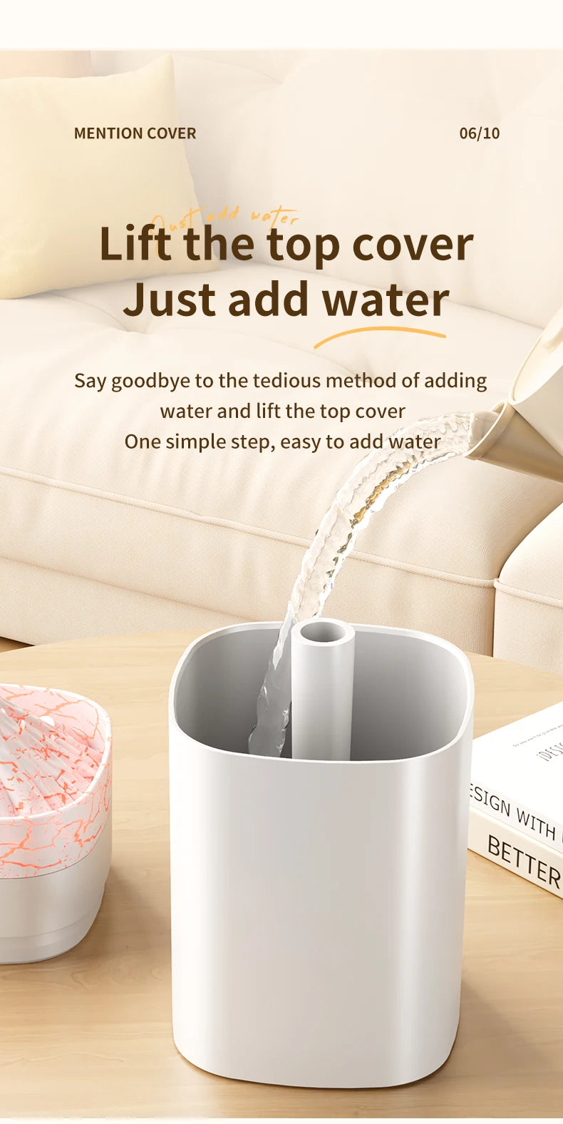 A25 small square campfire humidifier