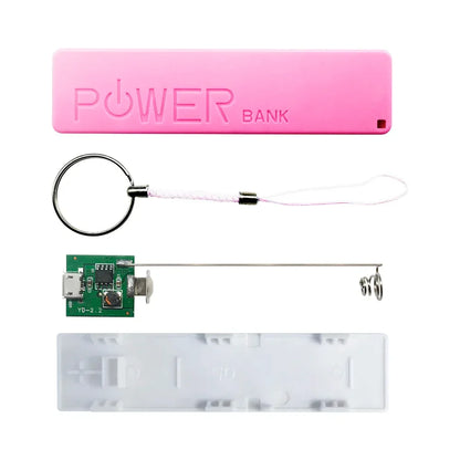 Black/Blue/Green/Yellow USB power bank Case DIY 18650 battery Box For 1 x 18650 Lithium Battery Protable