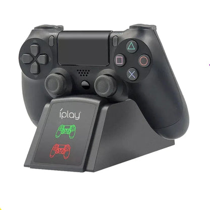 PS4 Controller Fast Charging Dock Station Dual Charger Stand with Status Indicator for Play Station 4/PS4 Slim/PS4 Pro