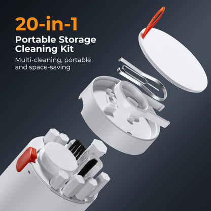 K&F Concept 20in1 iPhone AirPods Multifunction Cleaning Kits Brush Cleaning for Labtop Mobile Screen Keyboard Camera Lens