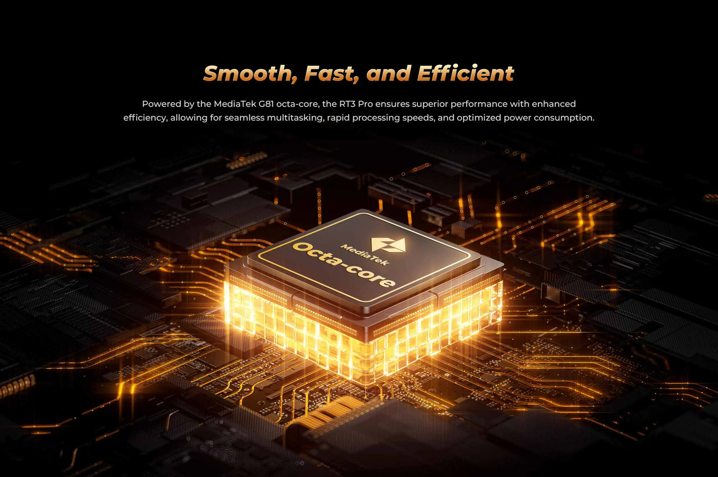 OUKITEL RT3 PRO 8-inch HD Rugged Tablet 13.9mm Ultra-Slim Profile IP68 &IP69K & MIL-STD-810H, 16(4+12)GB +128GB, 5150mAh Battery