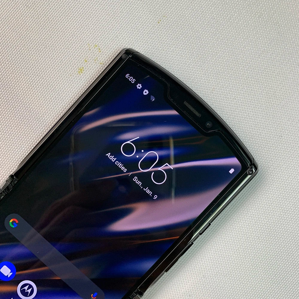 Motorola Razr 2019 XT2000 4G LTE SmartPhone NFC 6GB+128GB eSIM 16MP+5MP P-OLED 6.2'' Snapdragon 710 Octa-Core Android CellPhone