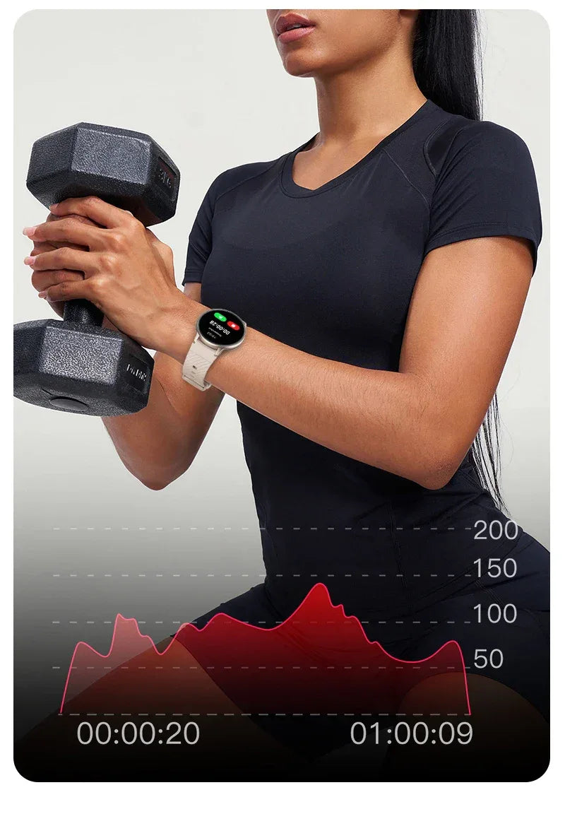 LIGE Bluetooth Call Smart Watch Women Custom Dial Watches Men Sport Fitness Tracker Heart Rate Smartwatch For Android IOS 2025