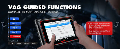 Autel MaxiPRO MP900TS OBD2 Scanner TPMS Diagnostic Tool ECU Coding, Active Test, 40+ Services, CAN FD&DOIP Upgraded of MK808S-TS