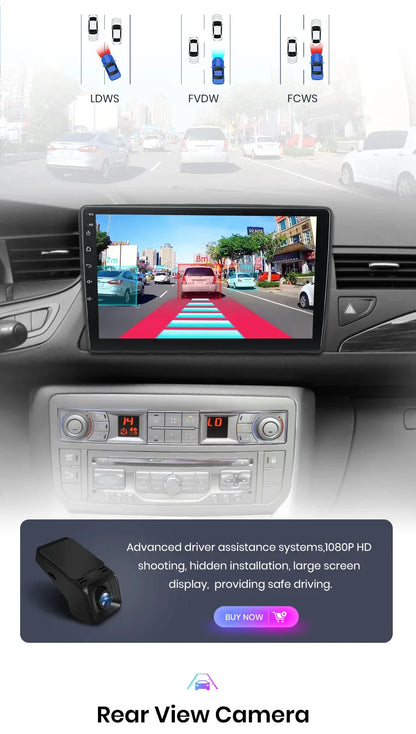Junsun Wireless CarPlay Android Auto Car Radio For Citroen C5 2008 2009 2010-2017 RDS 4G WiFi GPS 2din BT Car accessories