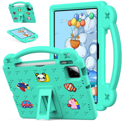 Cute Bear EVA Case For Official Xiaomi Pad 8 7 Pro 2025 11.2 Built-in Kickstand Kids Funda Cover Shockproof With Portable Holder