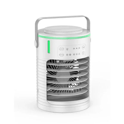 Desktop Air Conditioner Portable Air Conditioner Small Air Cooler Hydrocooling Portable Air Adjustment for Office Cooling Fans