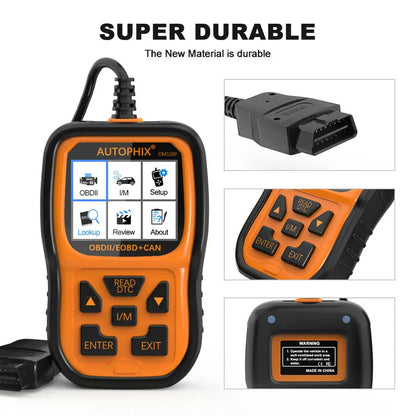 Autophix OM126P OBD2 Scanner Code Reader EOBD JOBD Universal OBD2 Car Engine Analyzer Automotive Scanner Scan Tools Free Update