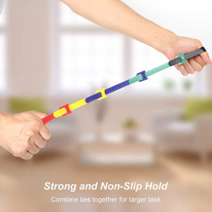 50/30/10PCS Cable Organizer Winder Ties Wire Management Holder Reusable Clip Protector Nylon Strap Mouse Earphones Hoop Tape