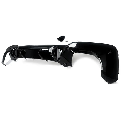For 2018-2021 BMW G01 X3 M40i M-Sport Rear Diffuser Bumper Lip Gloss Black