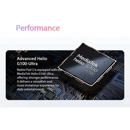 Xiaomi Redmi Pad 2 4GB/128GB 6GB/128GB 8GB/256GB EU 9000mAh Battery 11" 2.5K WiFi Global Version Tablet PC
