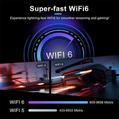 DQ06 ATV Mini TV Stick Android12 Allwinner H618 Quad Core Cortex A53 Support 8K Video 4K Wifi6 BT Remote TVBox Media player