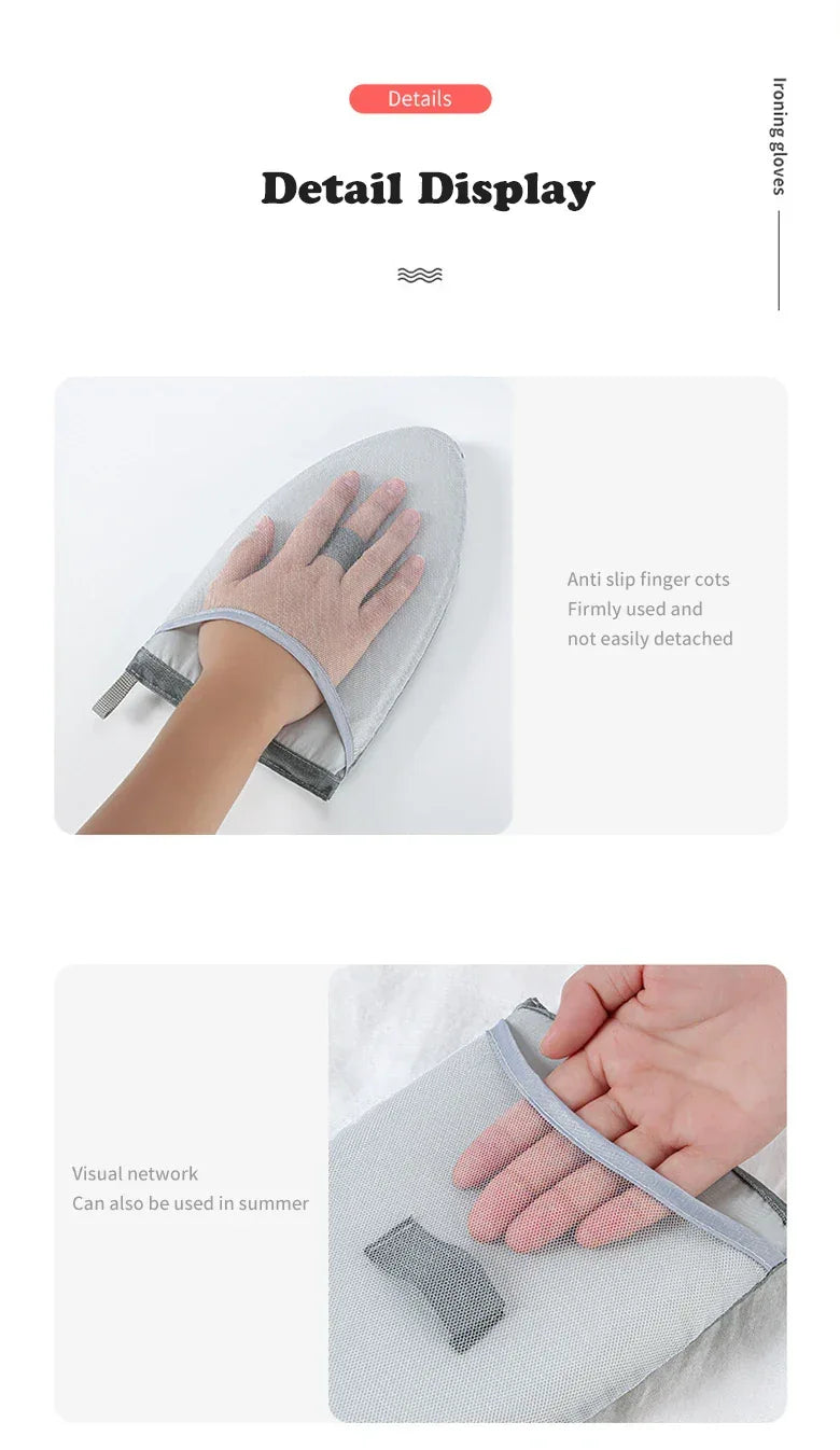 1Pc Fabric Handheld Ironing Board Ironing Board Small Home Ironing Gloves Anti Ironing Household Insulated Handheld Ironing Tray