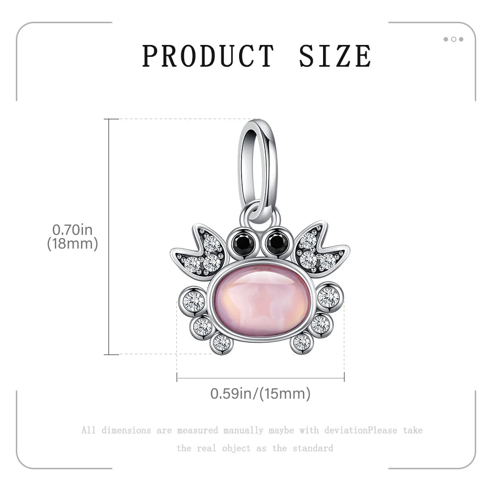 Elegant Mother's Day gifts For mom Ballet Pendant Fit Original Bracelet Diy Jewelry Fine Perfect Heart Rainbow Charm Daily Wear