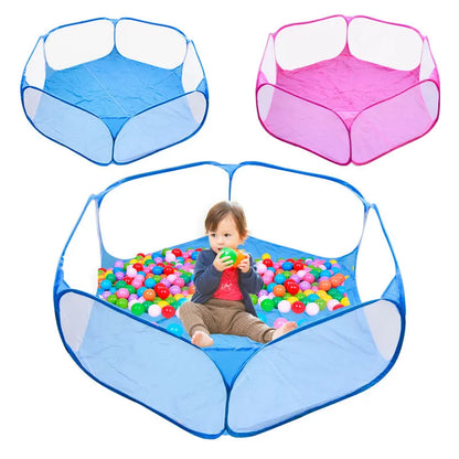 Foldable Open Pet Playpen Portable Transparent Pet Cage Yard Fence for Dog Cat Rabbit Hamster Guinea Pig Indoor Outdoor
