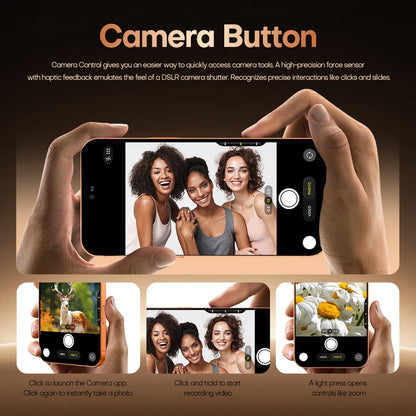 Hot 2026 High Quality i17 Pro Max Original Intelligent 4G 5G Dual Card Dual Standby System Global Version 8000mAh Battery