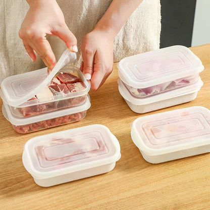 Refrigerator Food Storage Containers Sealed Box Kitchen Freezer Seal Bin Vegetable Fruit Meat Fresh Box Food Organizer