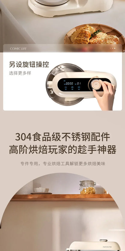 Multifunctional Household Stand Mixer Automatic Dough Kneading Meat Grinder Food Blender All-in-One Machine