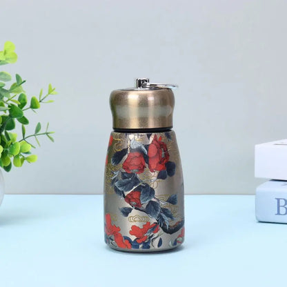 Stainless Steel Insulated Cup 300ml Portable Water Bottle Durable Leak Proof Slim Insulated Thermal Water Bottle Sports