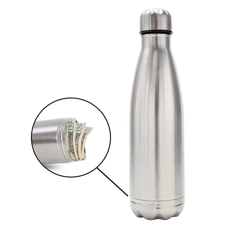 Hilo 750 ml diversion Water bottle Portable water bottle Money Bonus key chain box safe hiding place