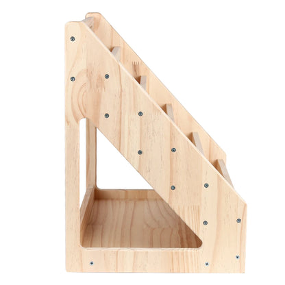 Bookshelf for Toddlers 1-5 Years, Forward-Facing Bookshelf with Handle & Anti-Tip Device, Bookshelf for Kindergarten/Schoolroom