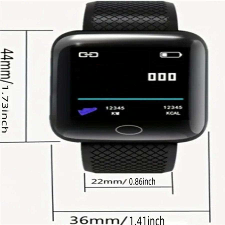 Smartwatch Men Women Wristwatches Smart Watch Message Fitness Monitor Bracelet Birthday Gift Electronic Clock For Android IOS