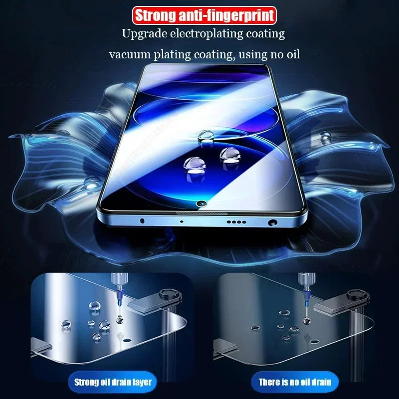 4Pcs Tempered Glass For Realme C55 C53 C51 C31 C33 C35 C20 C21 C25 Screen Protector Realme C55 C53 C51 Cover Protective Glass