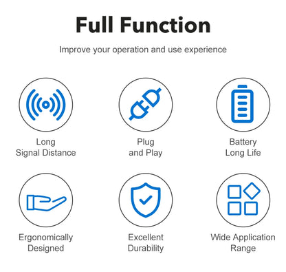 1D 2D Barcode Scanner Wired Wireless Bluetooth Bar Code Reader Omni-directional Scanning For Supermarket Logistics Product