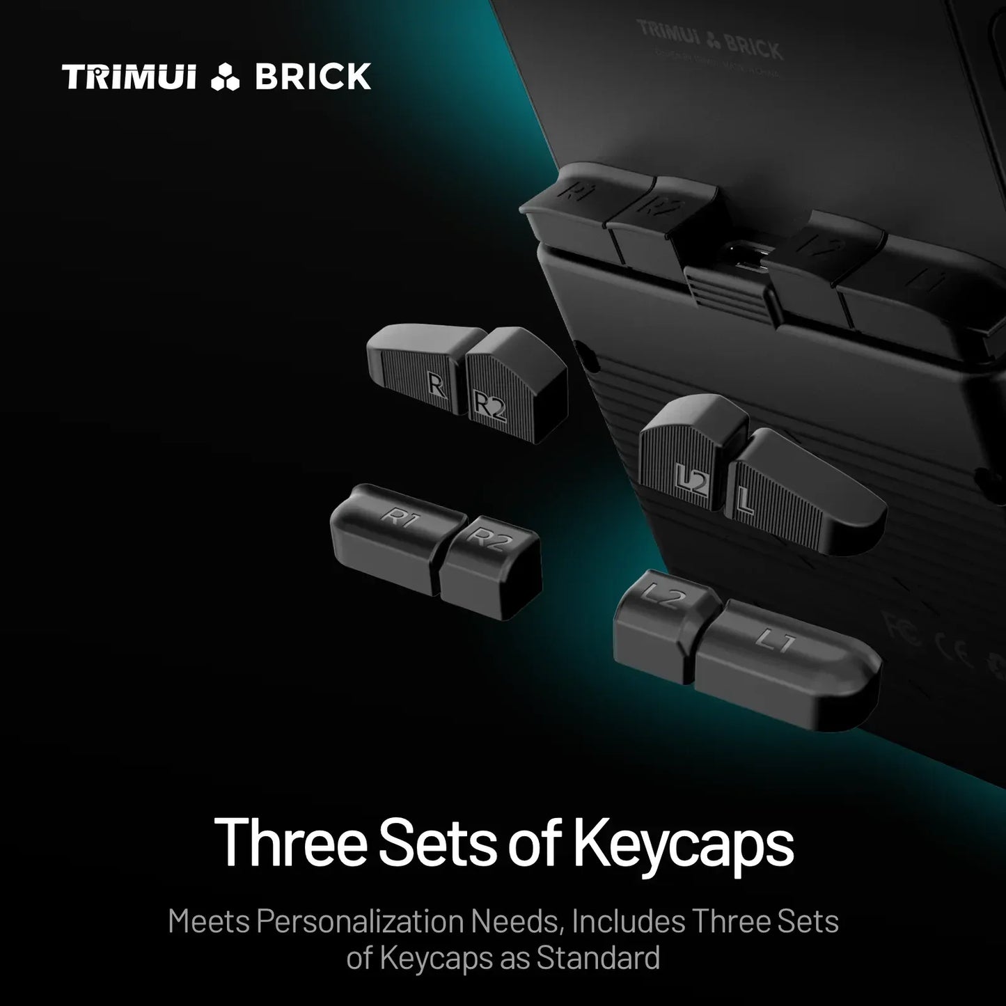 TRIMUI BRICK Handheld Game Console 3.2'' IPS Screen Linux System Trimui UI Metal Back Panel LED Lighting Retro Video Console