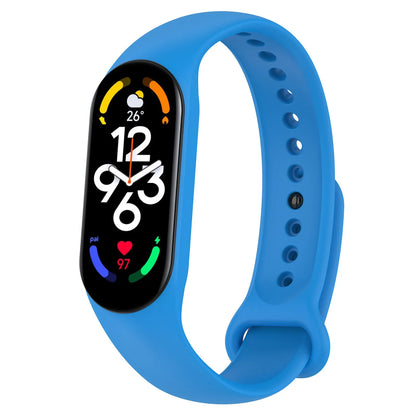NEW 2022 Watch Strap for Xiaomi Mi Band 7 Wristband Silicone Bracelet Wrist Straps MiBand band7 Smartwatch Accessories