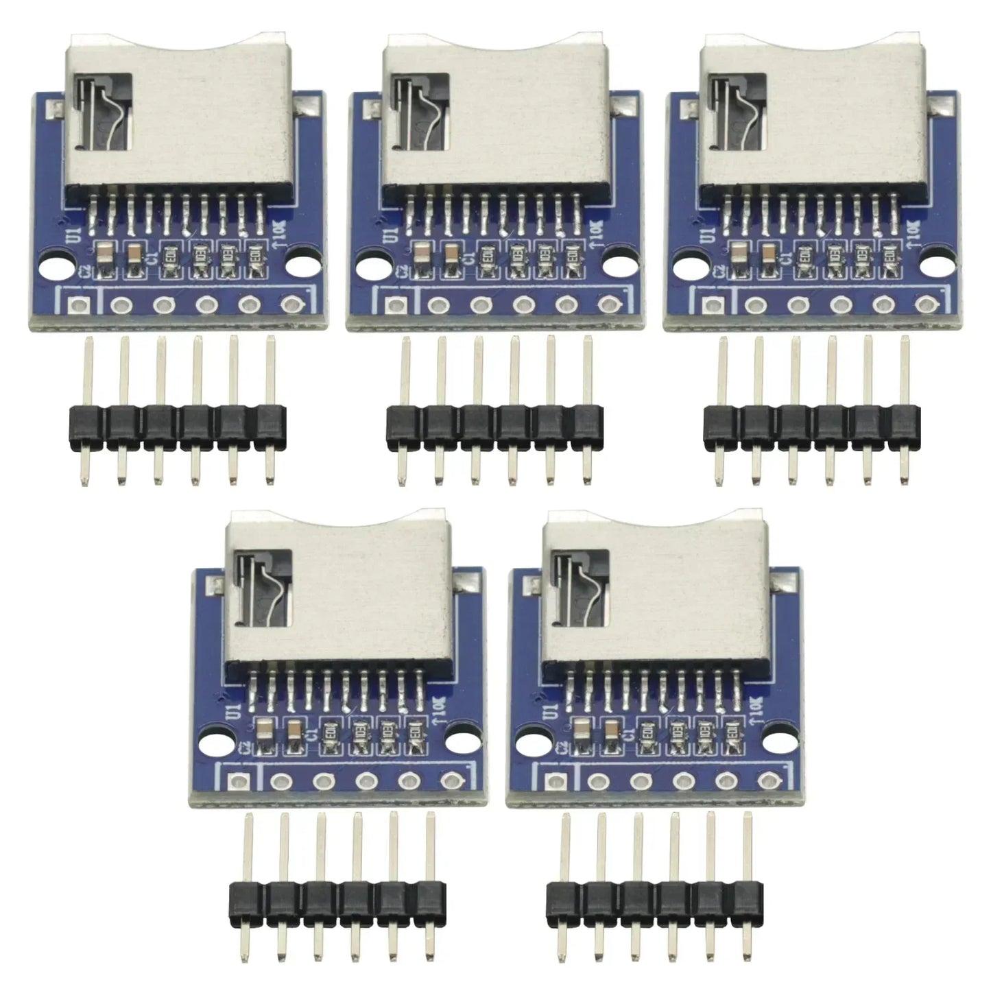 1-10pcs Micro Mini SD Storage Expansion Board Mini Micro SD TF Card Memory Shield Module With Pins for Arduino