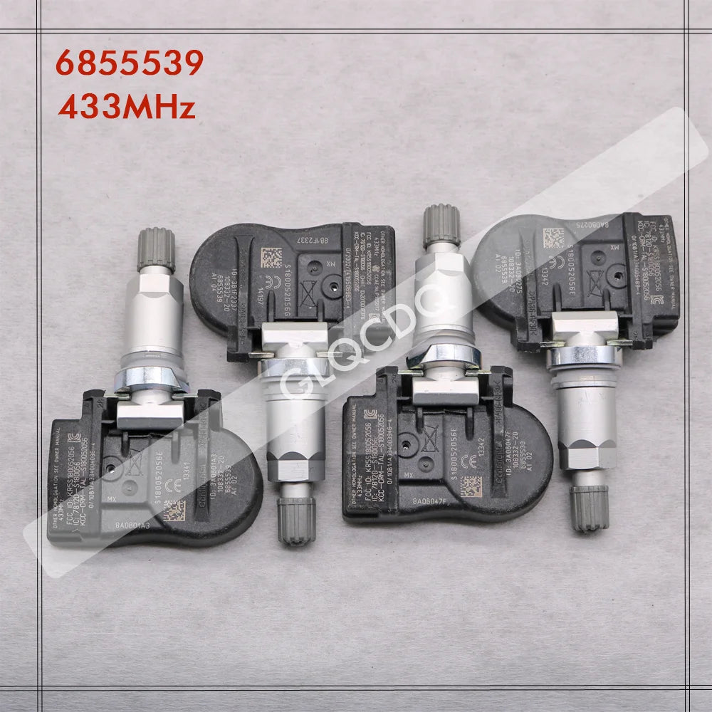 TYRE PRESSURE SENSOR FOR 2014-2022 BMW 4-SERIES F32 F33 F36 TPMS 433MHz BMW TIRE PRESSURE SENSOR 6855539 36106881890 36106856209
