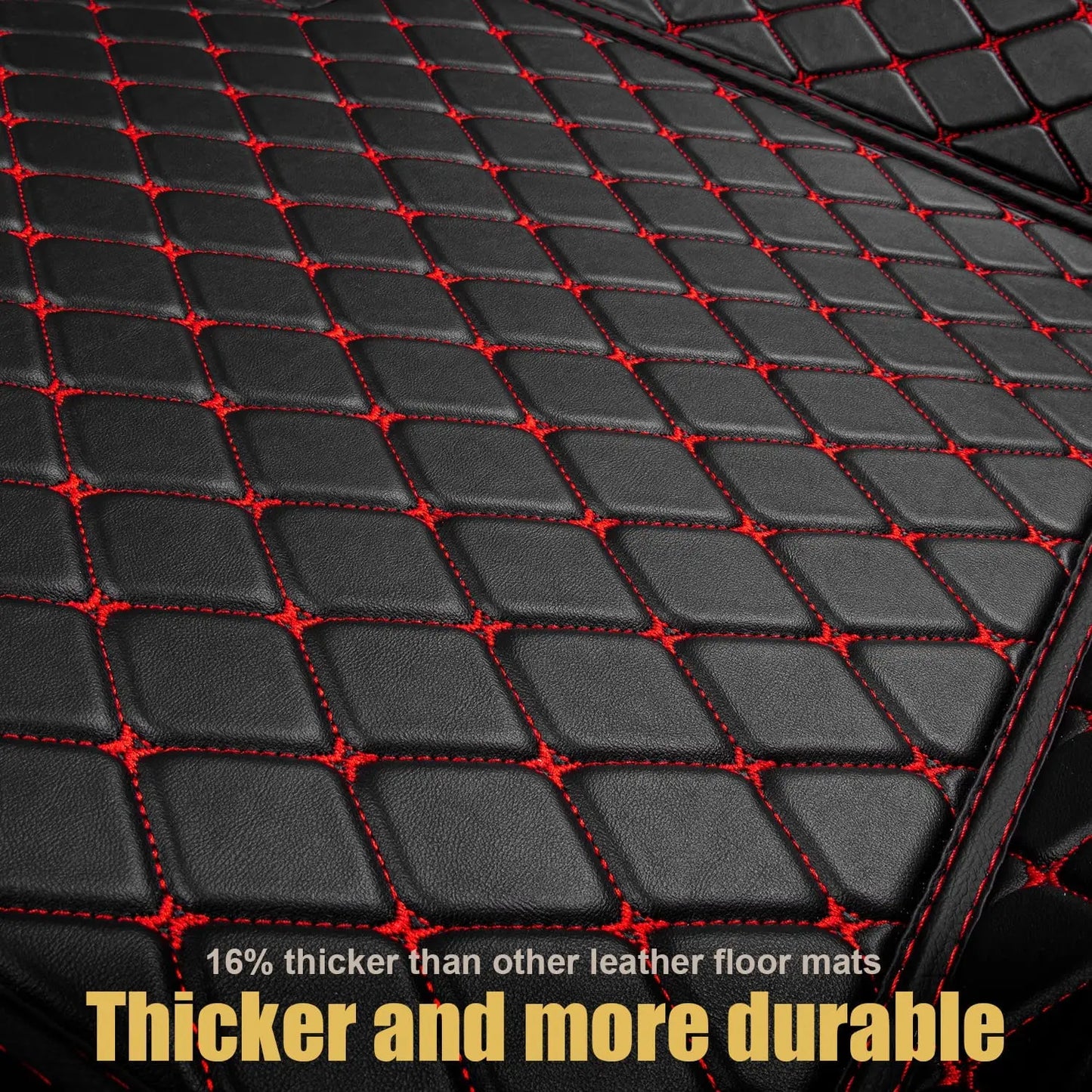 Custom Automotive Car Floor Mats For VW Golf 4 1999 2000 2001 2002 2003 Auto Luxury Leather Men Women Car Mats Full Coverage