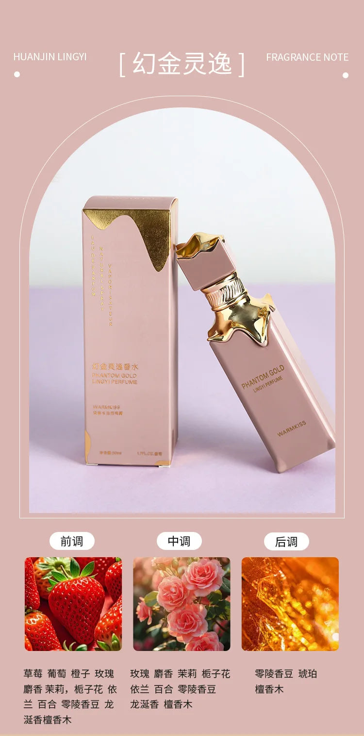 50ML Perfume Floral and Fruity Fragrance Eau de Parfum For Unisex Original Perfume Brand Long-lasting Enchanting Aroma