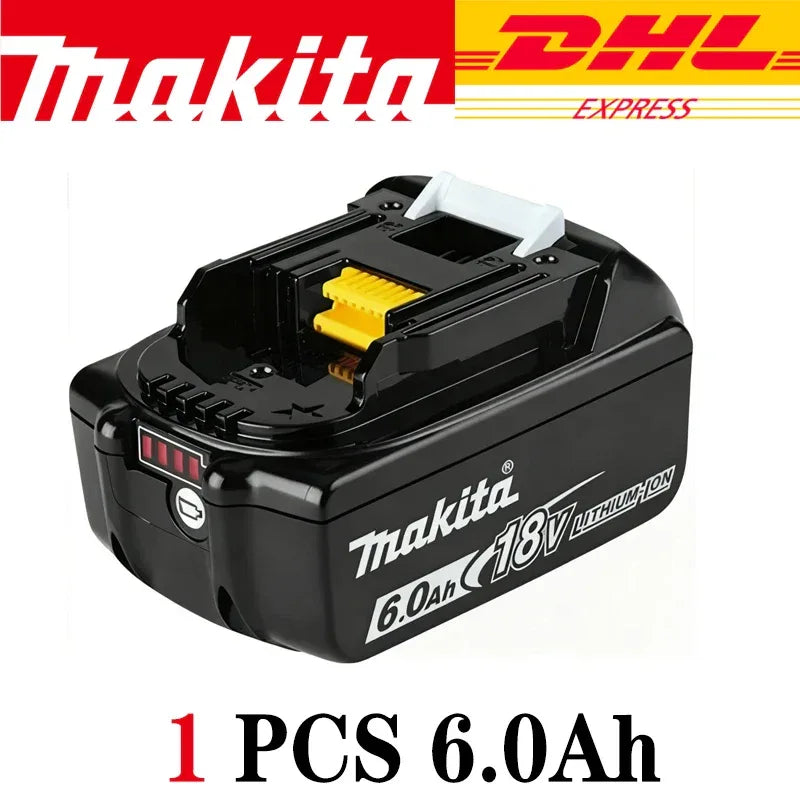 100% Genuine Makita Battery 18V 6Ah 9Ah Rechargeable Lithium Battery High Capacity for Makita Cordles Power Tool Battery