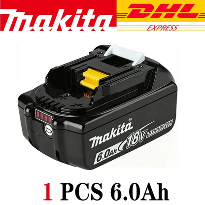 100% Genuine Makita Battery 18V 6Ah 9Ah Rechargeable Lithium Battery High Capacity for Makita Cordles Power Tool Battery