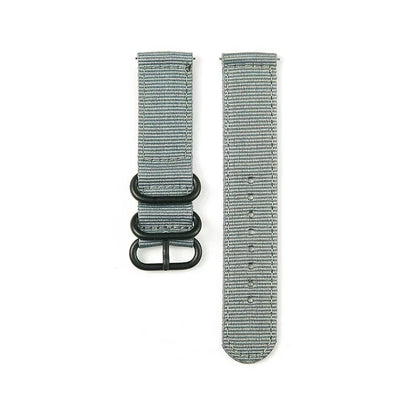 Nylon Watch Band Waterproof Ballistic Nylon One- Military Watch Straps for Men & Women Choice of Color & Width 18mm, 20mm, 22mm