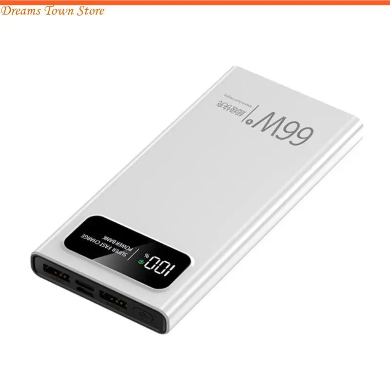 HX6A Fast 66W Mobile Power Adapter 20000/30000/40000mAh Battery