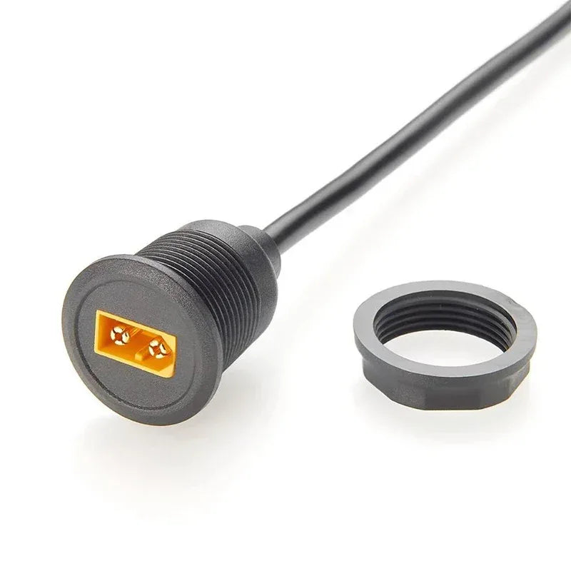 XT60 Male to Female Extension Cable for Model Aircraft/drones Battery Connection Cable XT60 Circular Threaded Panel Mounting Wir