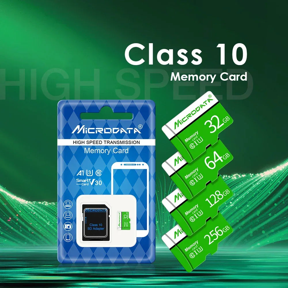 Memory Card 256GB 128GB Micro TF SD Card 64GB 32GB Mini Flash Card 16GB 8GB For Phone