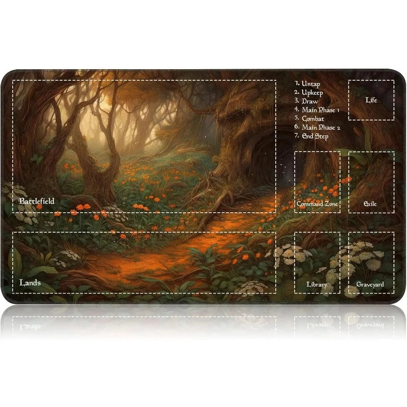 Mouse pad  Board Game TCG MTG Playmat Table Mat Game Size 60X35 CM Mousepad Compatible for card game CCG