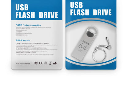 10PCS USB Flash Drive 3.0 Pendrive Stick 64GB Waterproof Memory USB Drive 128GB Hight Speed Pen Drives Flash USB Key Chain Gift