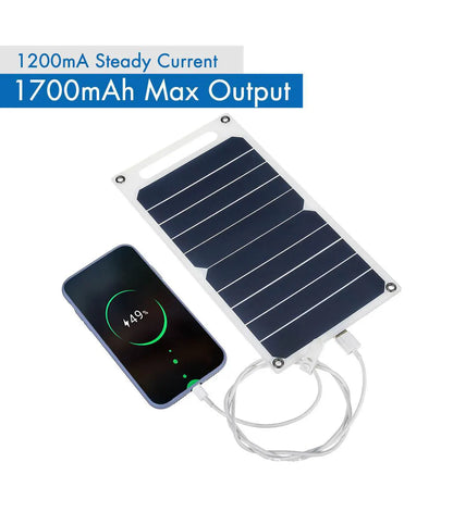 Portable 25-35W Sunpower Solar Panel 5V USB Charger for Power Bank Smartphone Outdoor RV Camping Home Solar Charger