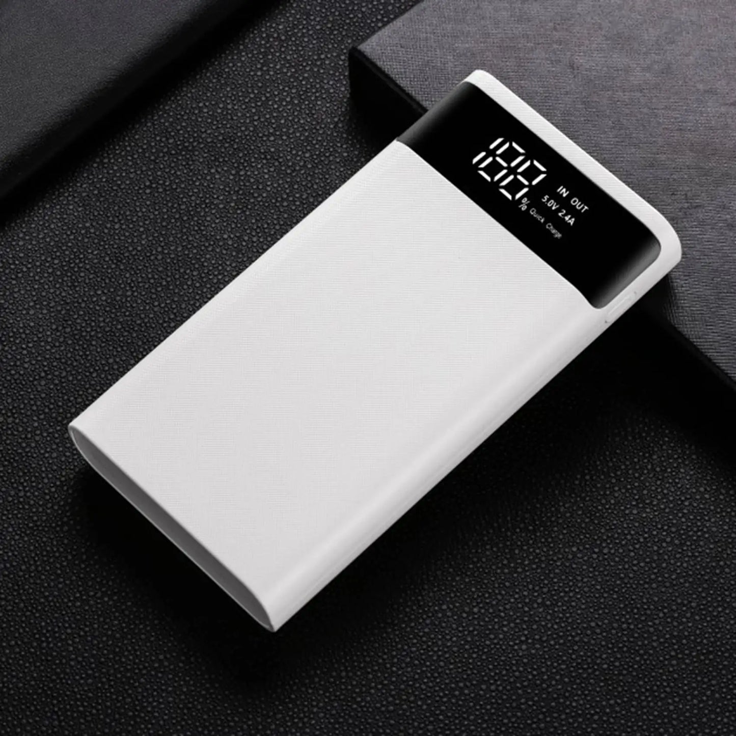 Y01A18650 Battery Power Bank Box 22.5W Fast Charging LCD Display 20000MAh Power Board for 6X18650 Battery Powerbank Case(A)