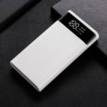 Y01A18650 Battery Power Bank Box 22.5W Fast Charging LCD Display 20000MAh Power Board for 6X18650 Battery Powerbank Case(A)