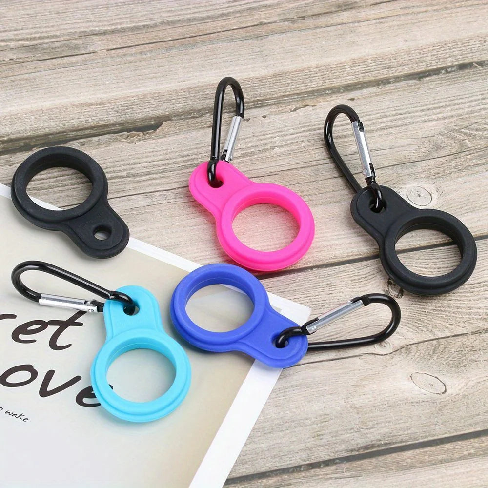 Climbing Bottle Holder Hanging Buckle Running Outdoor Sports Bottle Hook Bottle Clip Buckle Tool Silicone