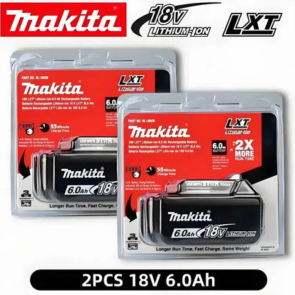 Original Makita 6Ah for Makita 18V Battery BL1830B BL1850B BL1850 BL1840 BL1860 BL1815 Replacement Lithium Battery