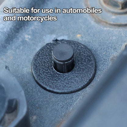 Car 8mm/6mm Hole Plastic Rivets Fastener Push Clip Black Auto Vehicle Door Trim Panel Retainer Fastener Clip Car Accessories